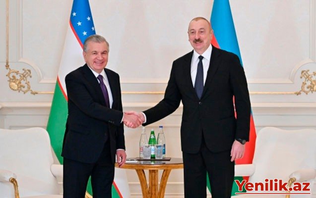 Prezident Şavkat Mirziyoyev ilə görüşdü