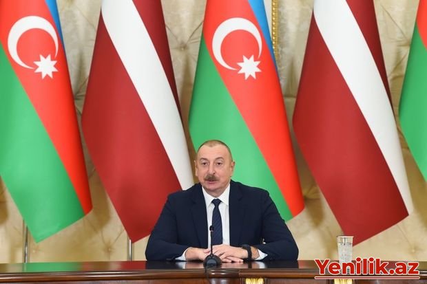 Prezident: “Latviya və Azərbaycan strateji tərəfdaşlardır”