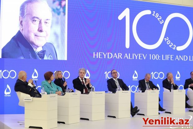 X Qlobal Bakı Forumu çərçivəsində Heydər Əliyevin 100 illik yubileyinə həsr olunmuş tədbir keçirilib