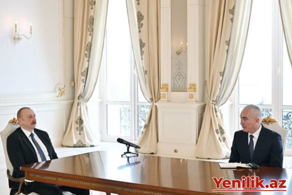 İlham Əliyev Prezidentin Laçın üzrə xüsusi nümayəndəsini qəbul etdi