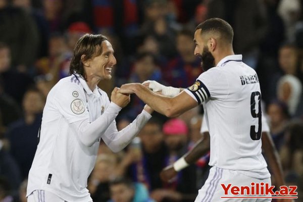Benzemadan het-trik, “Real” “Barselona”ya 4 top vuraraq finala çıxdı