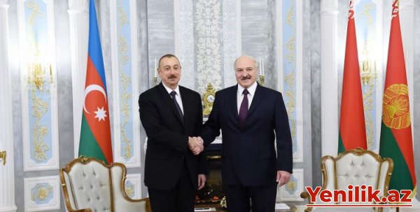 Lukaşenko Azərbaycan Prezidentini təbrik edib
