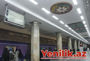 Metronun “20 Yanvar” stansiyası yenilənib