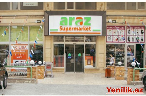 “Araz supermarket” 6 min manat cərimələnə bilər