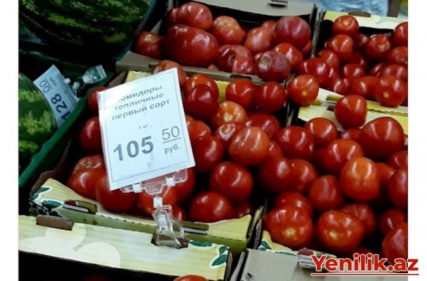 Rusiyada iki manata olan Azərbaycan pomidoru yerli bazarda niyə 2 dəfə bahadır?