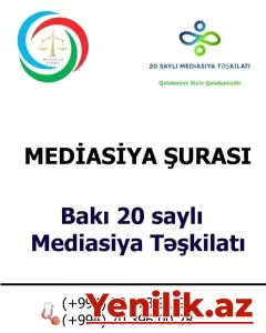 Bakı 20 saylı mediasiya təşkilatı Mediasiya Şurası üzvlüyünə qəbul edildi.