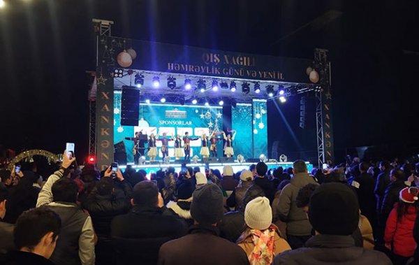 “Azərlotereya” Xankəndində “Qış nağılı”nda iştirak edir - Fotolar
