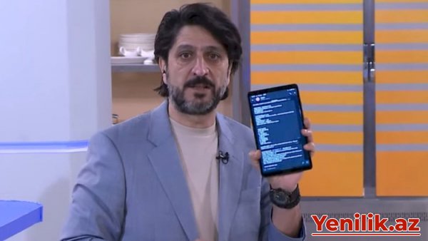Aparıcı TƏBİB-i ağ yuyub qara sərdi - VİDEO