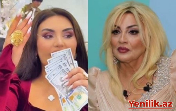 Şəbnəmin pulları nümayiş etdirməsinə Nüşabədən reaksiya