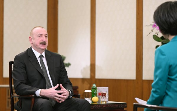 <strong>Prezidentin Çin telekanalına müsahibəsinin - Tam mətni</strong>