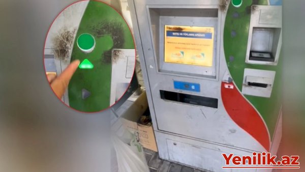 Qəpik istəyən, amma qəpik yeri bağlı olan “Bakıkart” aparatı PROBLEM YARATDI - VİDEO