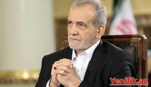 Pezeşkianın avtomobili benzinə görə yolda qaldı: Taksi ilə Təbrizə GƏLDİ - FOTO