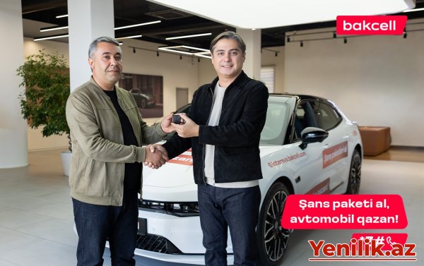 “Bakcell”in meqa lotereyasında böyük həyəcan - Növbəti lüks avtomobilin qalibi bəllidir!