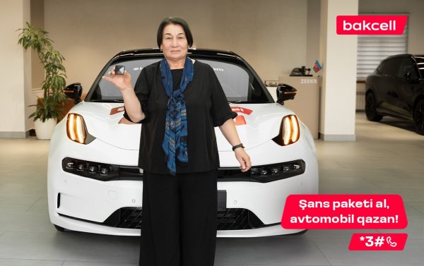 “Bakcell”in lotereyasında 6-cı lüks avtomobil uduldu