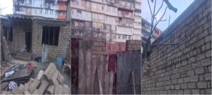 Eldar Əzizov xəbərdarlıq etsə də Xətaidə aparılan qanunsuz tikilinin qarşısı alınmır -FOTOLAR