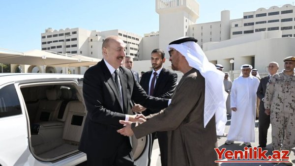 Azərbaycan və BƏƏ prezidentləri Əbu-Dabidə "Sülh Qalxanı-2026" birgə əməliyyat-taktiki təlimini izləyiblər