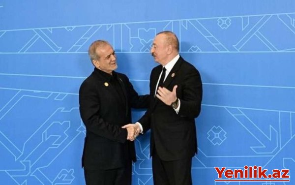 Pezeşkian Əliyevə mesaj göndərdi: Nələrə işarə etdi?