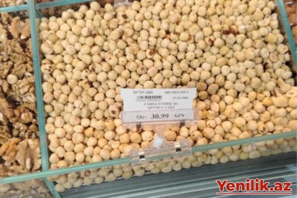 Əla növ fındıq 72 manata: Novruz bazarında ŞOK QİYMƏTLƏR – Foto