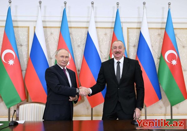 Putin İlham Əliyevə təşəkkür etdi