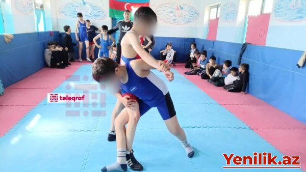 Azərbaycanda güləş yarışında biabırçı mənzərə - FOTOLAR