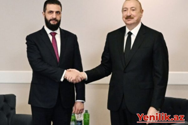 İlham Əliyevlə Şaraa görüşdü – FOTOLAR (YENİLƏNİB)