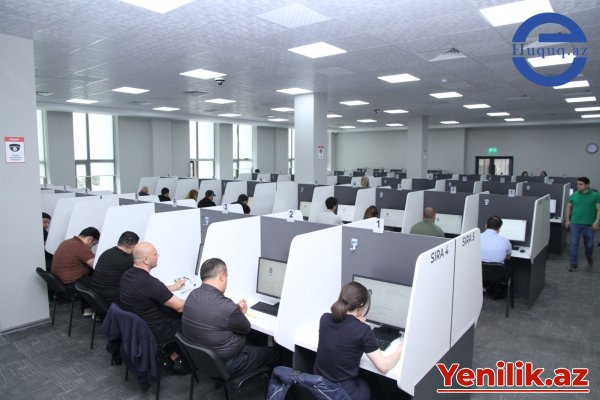 Vəkilliyə qəbulla bağlı test imtahanında 315 nəfər uğur qazandı - SİYAHI