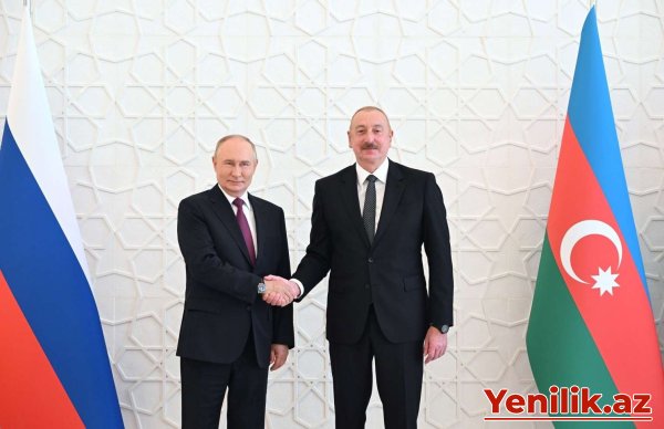 Vladimir Putin İlham Əliyevə təşəkkür etdi