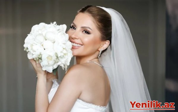 Aynişan yenidən gəlinlik geyindi - VİDEO