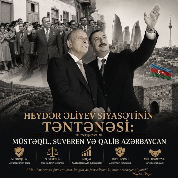 Heydər Əliyev siyasətinin təntənəsi: müstəqil, suveren və qalib Azərbaycan