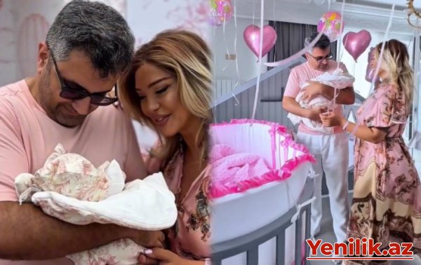 6 günlük qızına məclis etdi - Video