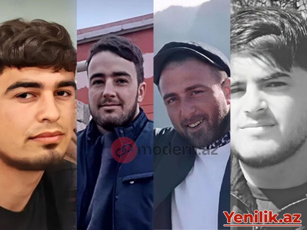 Dənizdə batanlar qohumdurlar, biri evli, üçü subaydır