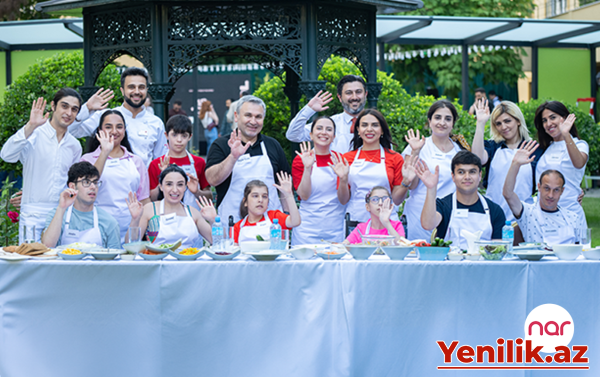 “Nar”ın dəstəyi ilə inklüziv kulinariya master-klası keçirilib - Fotolar