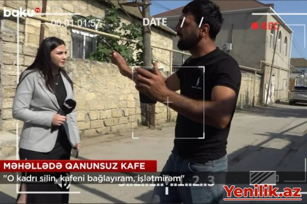 Gecələr söyüş, səs-küy: Qalmaqallı kafe sakinləri ayağa qaldırdı - VİDEO