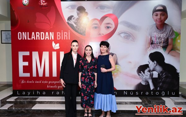 Leyla Əliyeva 13 yaşlı Emilin xatirəsinə həsr olunan anım tədbirində - Fotolar