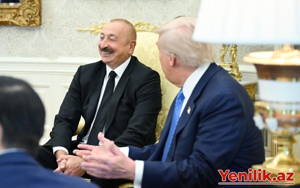 İlham Əliyevdən Trampa məktub