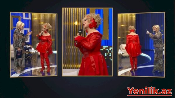 70 yaşlı müğəninin görünüşü gülüş doğurdu: “Nənələrimiz də belə geyinirdi” - VİDEO