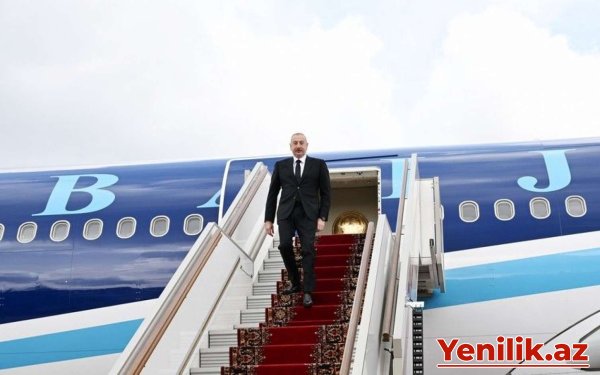 Prezident Almaniyaya getdi