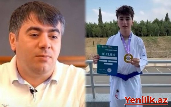Rəşad Dağlının oğlu yarışda birinci oldu
