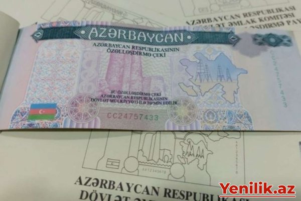Özəlləşdirmə çeklərinə görə kompensasiya ödənilməsinə başlanılıb? – RƏSMİ