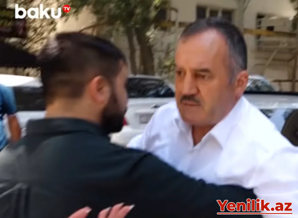 Klinika rəhbəri TV əməkdaşlarına hücum etdi - VİDEO