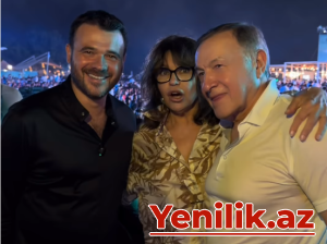 Emin Ağalarovun valideynləri ilə - VİDEO